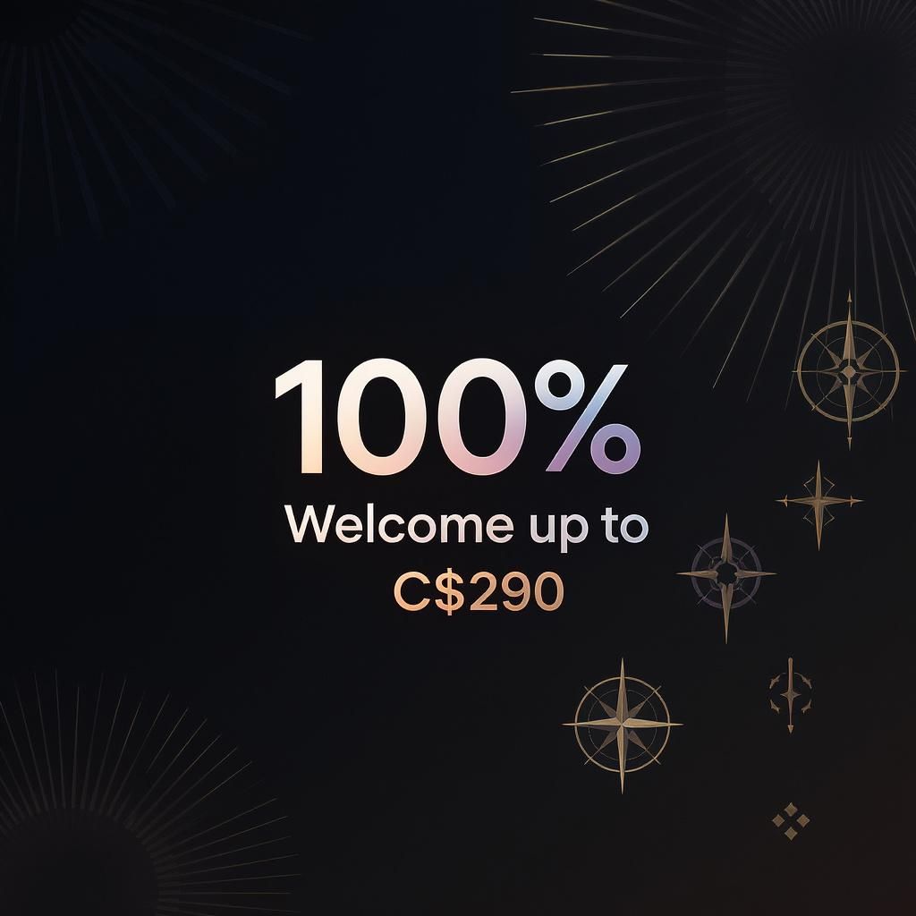 100% Welcome up to C$290